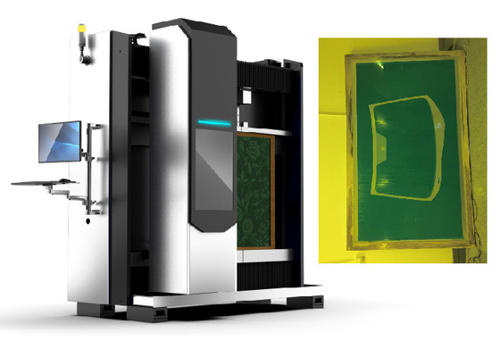 350 Yellow Mesh Computer To Screen Solvent Resistant Emulsion 3μM-150μM