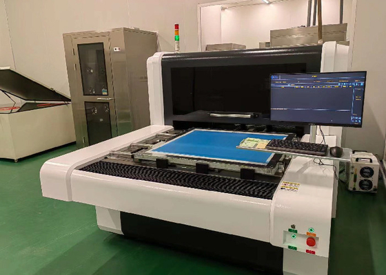 Resolution UV 405nm Screen Frame Thickness Laser Raster Exposure System 133LPI 1270dpi/2540dpi 3450kg
